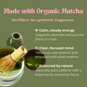Focus micro-dose lip balm | Organic Matcha