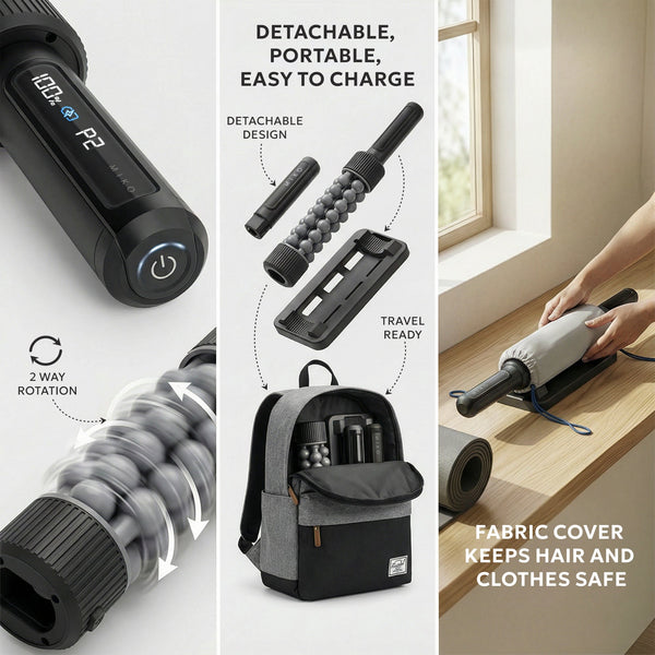 Miko Swift™ Rolling Percussive Massager