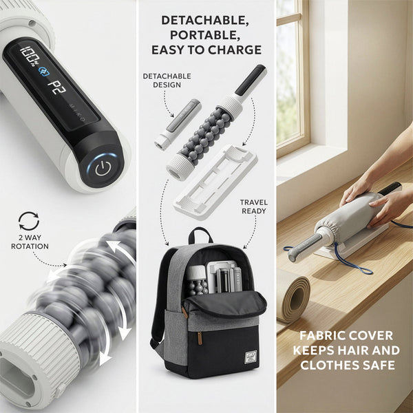 Miko Swift™ Rolling Percussive Massager