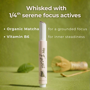 Focus micro-dose lip balm | Organic Matcha