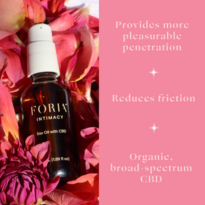 Intimacy Sex Oil with CBD