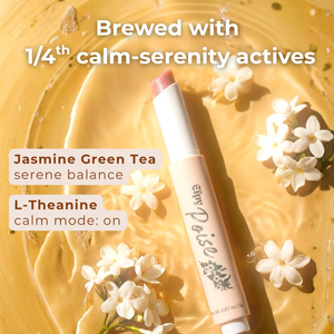 Poise micro-dose lip balm | Jasmine Green Tea