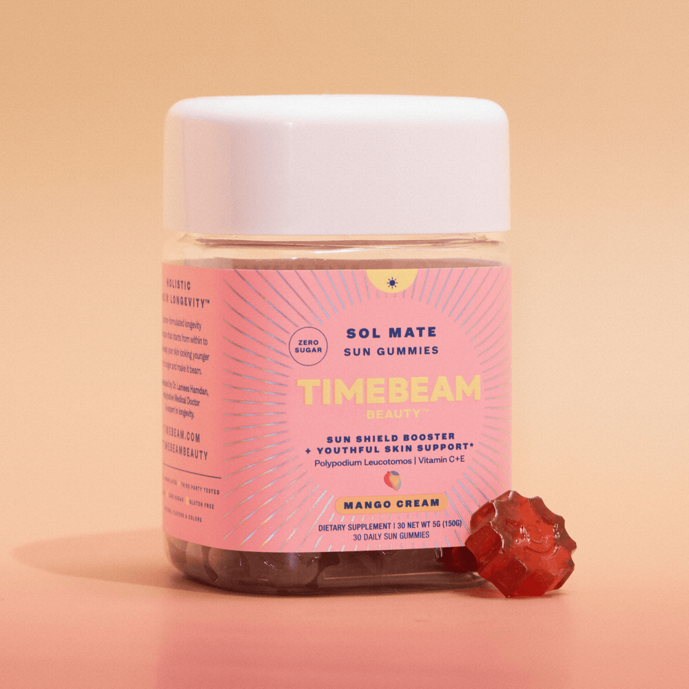 Sol Mate Sun Gummies Skin Protection Supplement