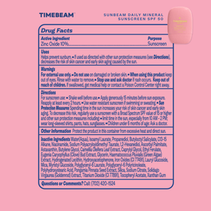Sunbeam Daily Mineral Sunscreen Broad Spectrum SPF 50