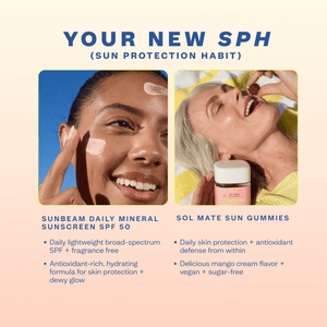 Sol Mate Sun Gummies Skin Protection Supplement