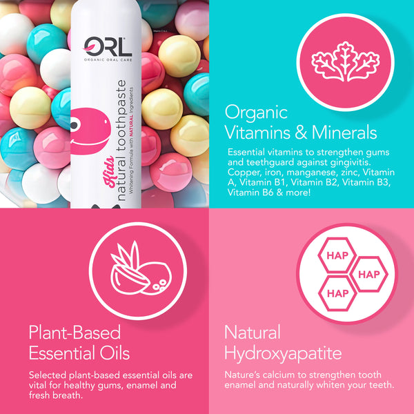 Kids Bundle - Bubblegum Toothpaste & Mouthwash